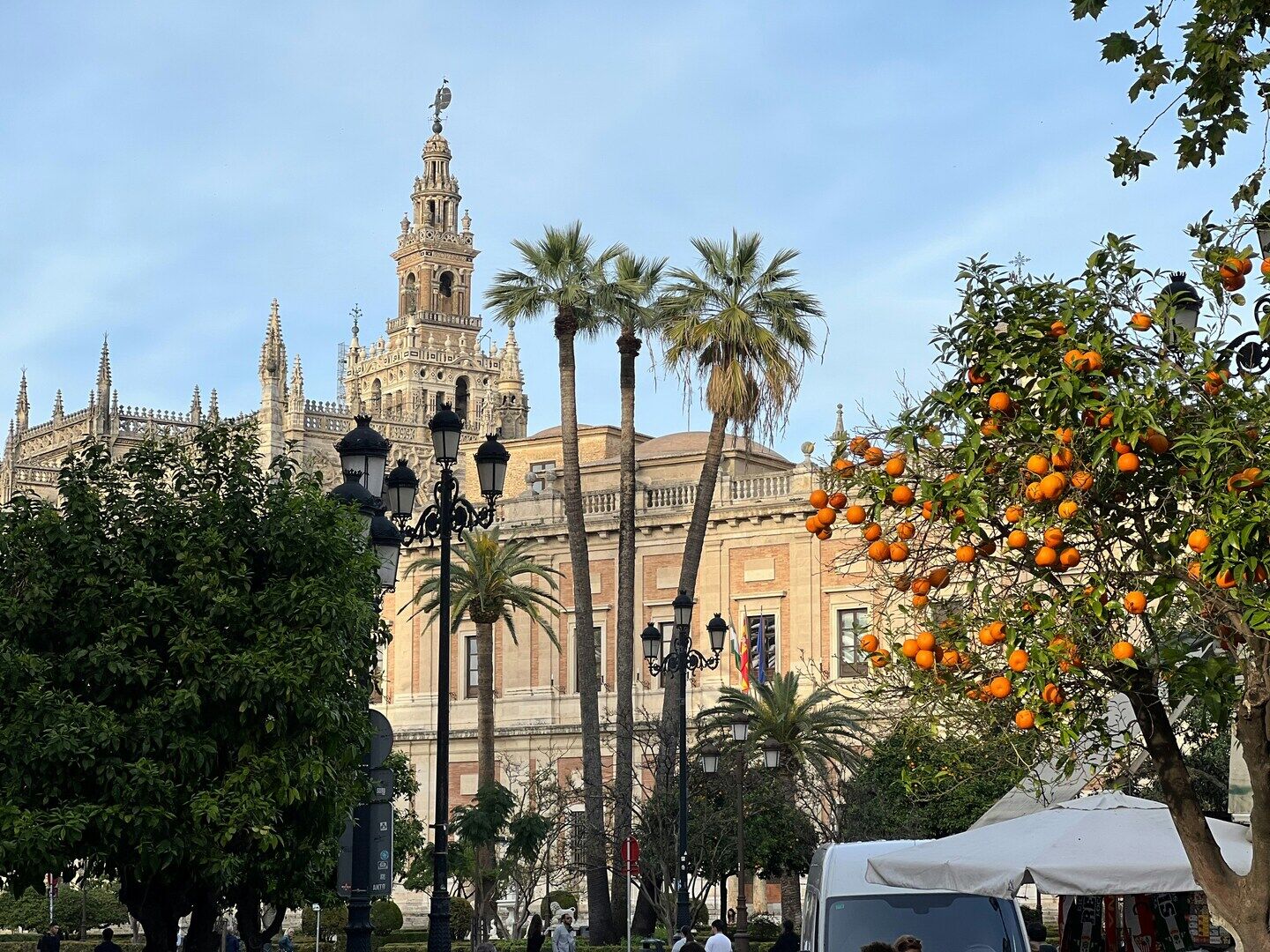 Visitors at Alcázar